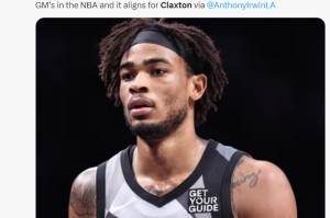 湖记曝克拉克斯顿成意中人：美媒模拟4换3方案 570万再签卡皇替补